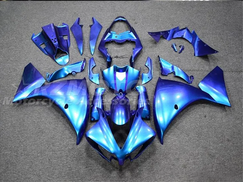 ACE KITS 100% ABS Fairing Fairingcycle Fairing per Yamaha R1 2012 2013 2014 anni una varietà di colore No.1559