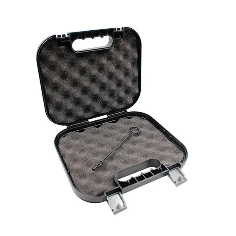20 sztuk Outdoor Tactical Storage Box dla Glock ABS Pistolet Case Walizka Protector Wyściełana pianka Podszewka Polowanie Akcesoria