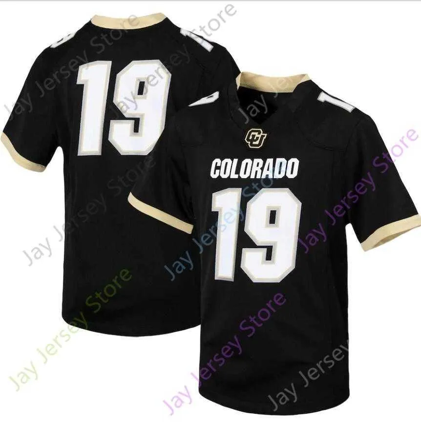 Colorado Buffaloes Football Jersey NCAA College Steven Montez Alex Fontenot Laviska Shenault Jr. K.D. Nixon Terrance Lang Winfree Mangham