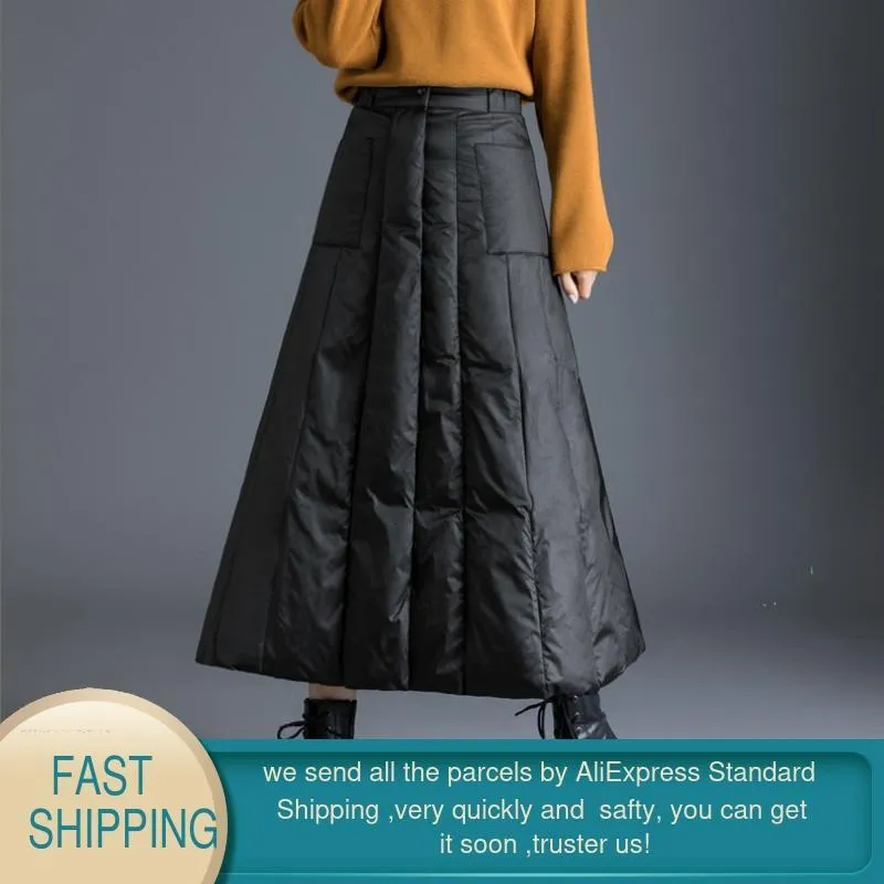 Down padded skirt outlet