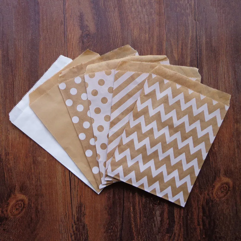 Rechthoek Gift Wrap Cowhide Bag Horseshoe Packing 13 * 18 cm Wegwerp Keuken Accessoires Papierzakken Benodigdheden Milieubescherming 0 11Cy K2