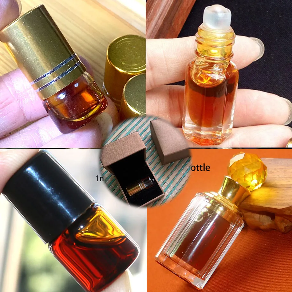 Natural Chinese HaiNan Oud Oil And Cambodian Kinam Pure Roll On