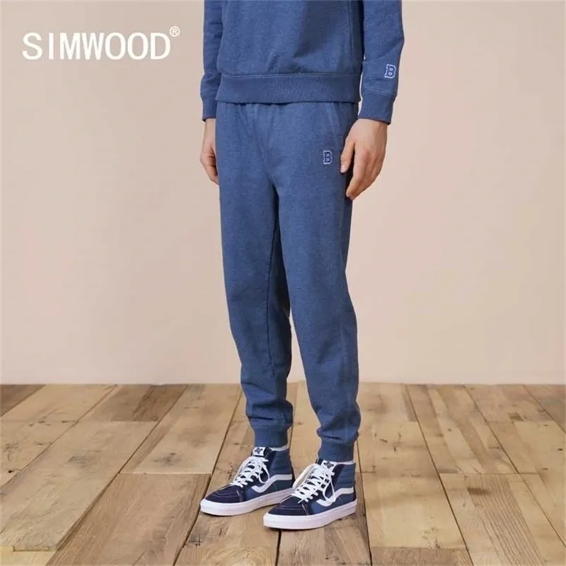 Autumn Winter Tapered Sweatpants Men Comfortable Jersey Track Pants High Quality Jogger Running Trousers 211123