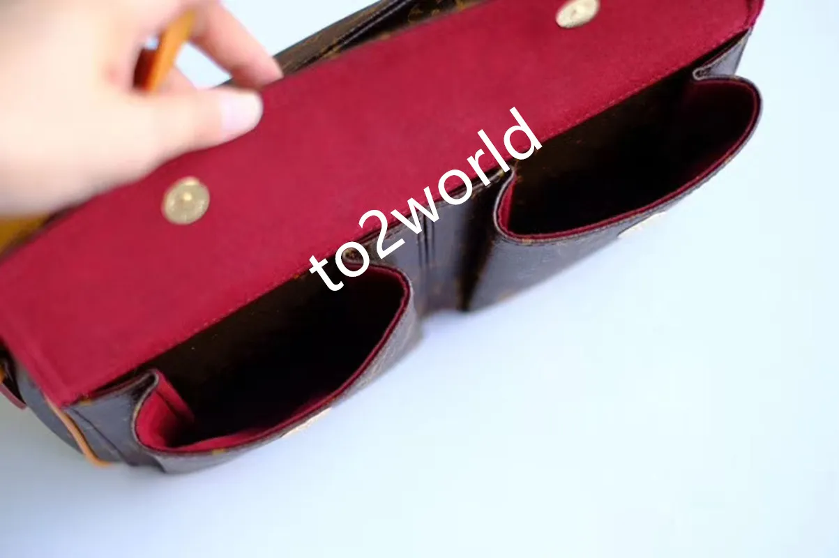 vingtage nya axelväskor klassiska handväskor kvinnor väska läder lady messenger väska satche påse lady paket