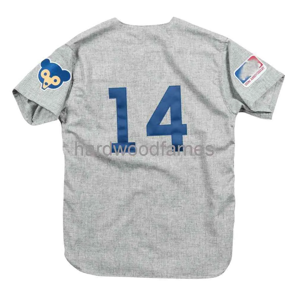 Cubs No14 Ernie Banks Blue Cooperstown Stitched Youth Jersey