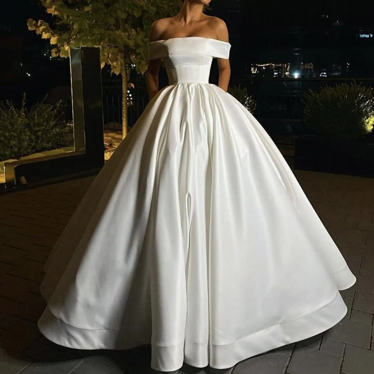 strapless open back dress Diamond Princess Dress L