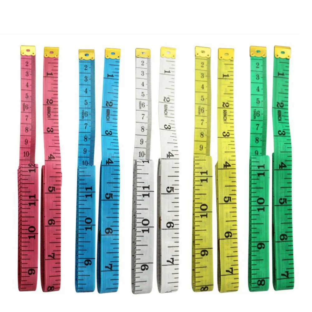 Wholesale 100 Soft Ruler Ruler Measuring Tape 60 Inches 1.5M 1.3*150cm Sewing  Measuring Tapes Inch/Centimetre Display Sew Tailor Body Rulers Sale From  Westernfashion, $0.24