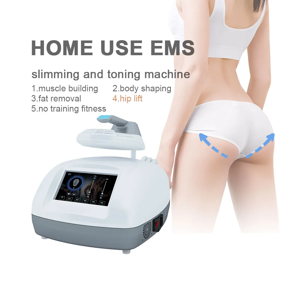 Hiemt Personnel Portable Électrique Muscle Stimuler Minceur Machine Enlèvement De Graisse Corps Façonner Construire Muscle Corps Sculptant Équipement De Fitness Pour Un Usage Domestique