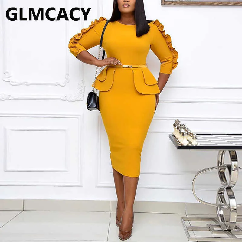 black cold shoulder midi dress Fashion Cold-Shoulder Midi Dress With Asymmetrical Belt Black L