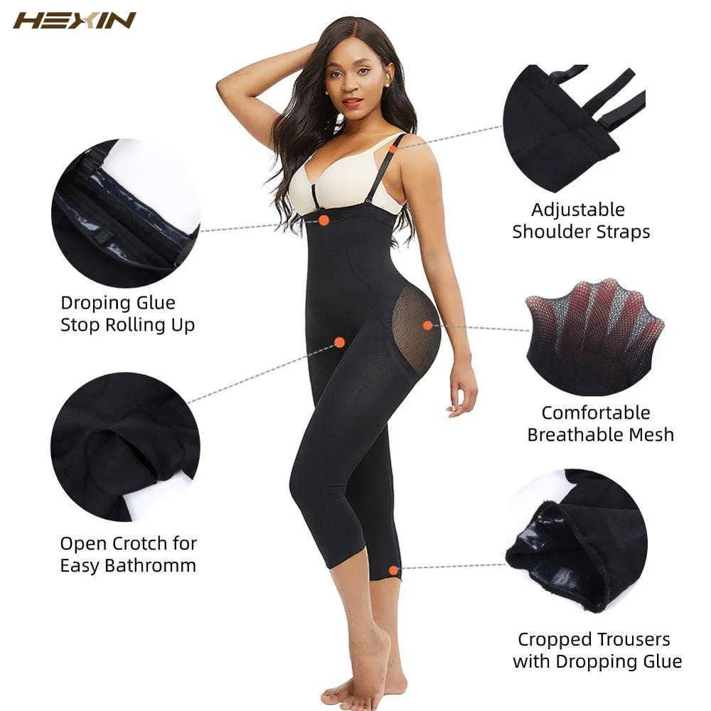 HEXIN Womens Seamless Body Shaper Waist Trainer With Tummy Control, Butt  Lifter, And Push Up Bodysuit Colombian Fajas One Leg Shapewear 210810 From  Cong02, $33.06