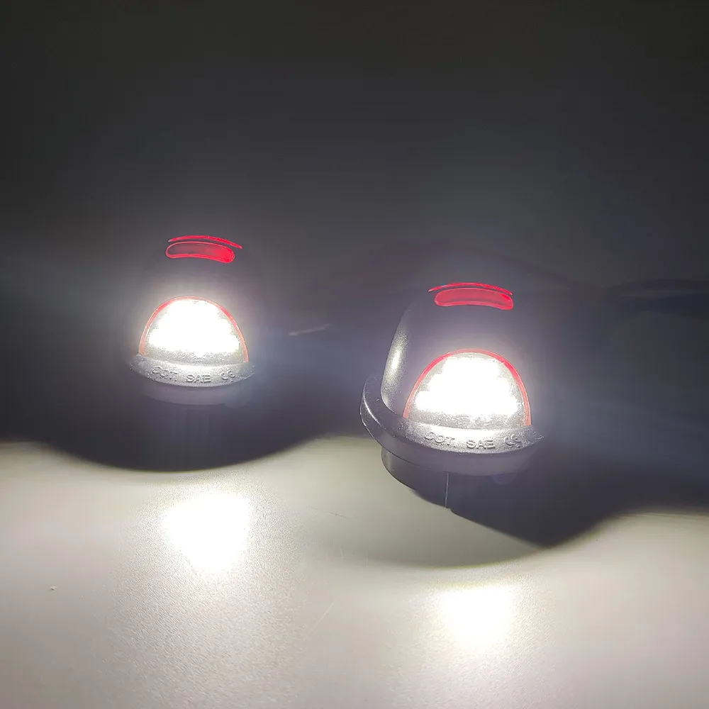 1 Pair per Ford F150 F250 Illuminazione auto Illuminazione auto LED Numero Lampato Lampada Lampada Lampada Automobile Assemblaggio Luce Luce per Ford F-150 Ranger Explore