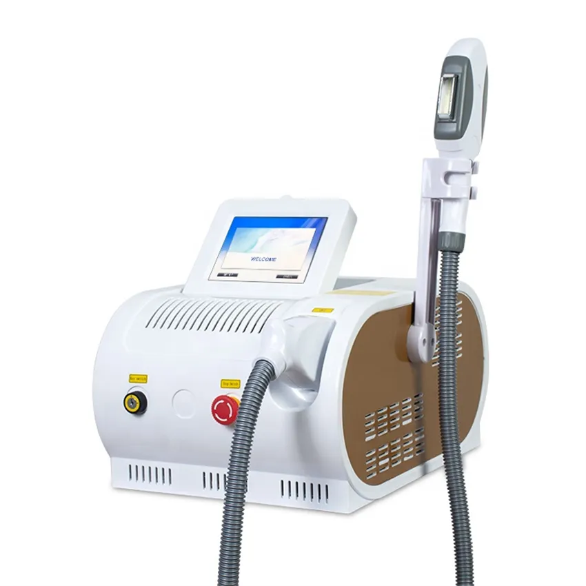 La plus nouvelle machine d'épilation de diode laser d'OPT IPL 530nm 590nm 640nm Q changent l'équipement de beauté de salon de thérapie de peau