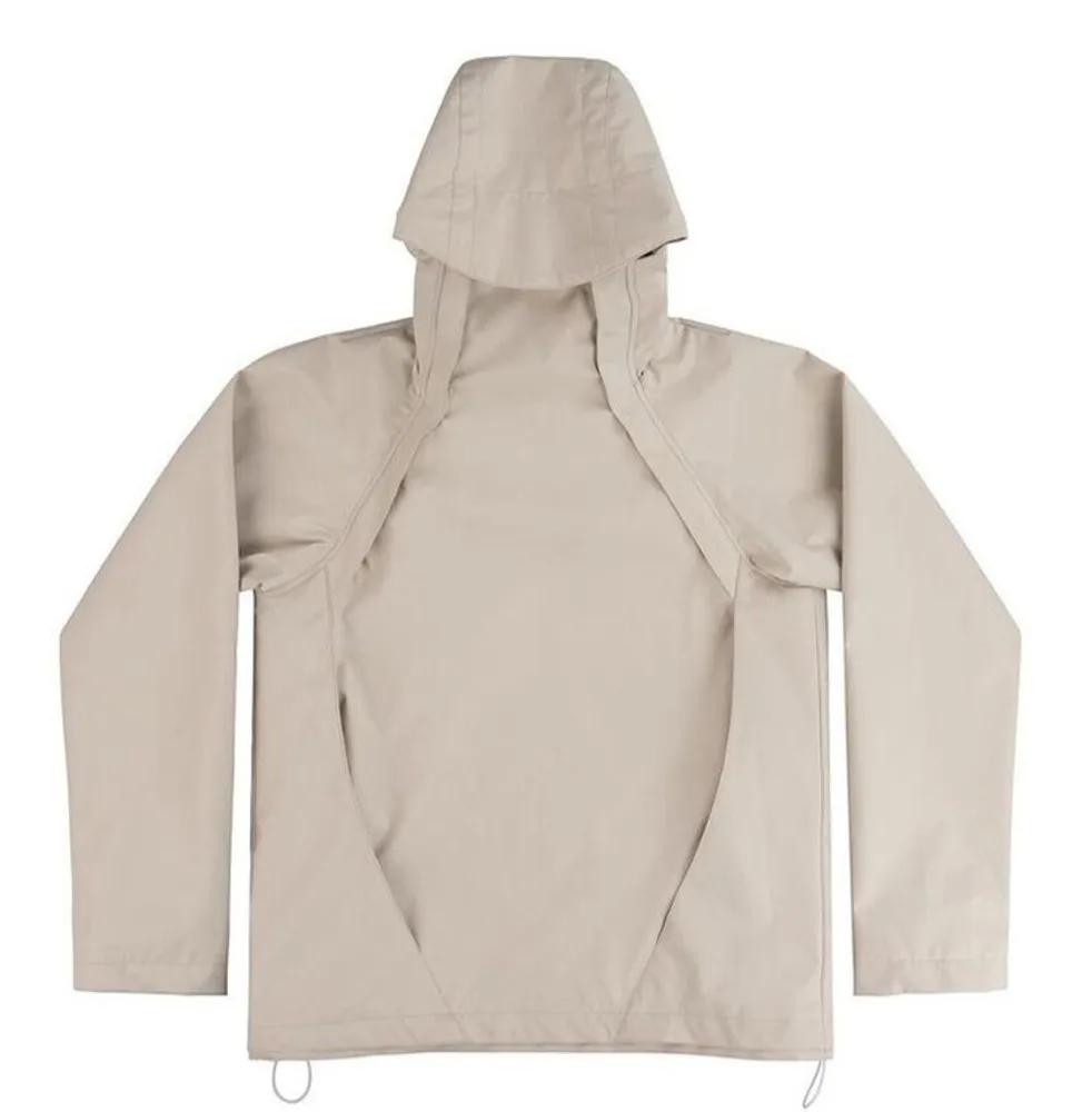 Męskie kurtki Jesień i zima Nowy Arnar Mar Jonsson Soft Shell Beige Hooded Stormsuit Deconstruction