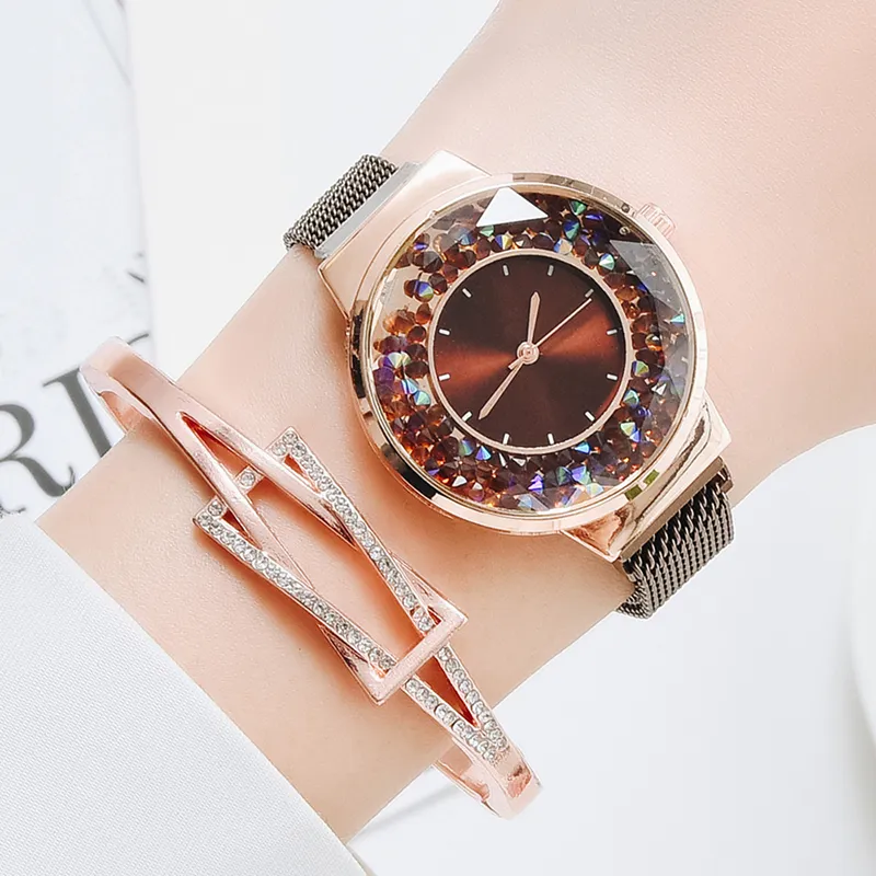 女性腕時計Quartz Watch 29mmファッションモダンな腕時計の防水腕時計モントルデラックスギフトColor18