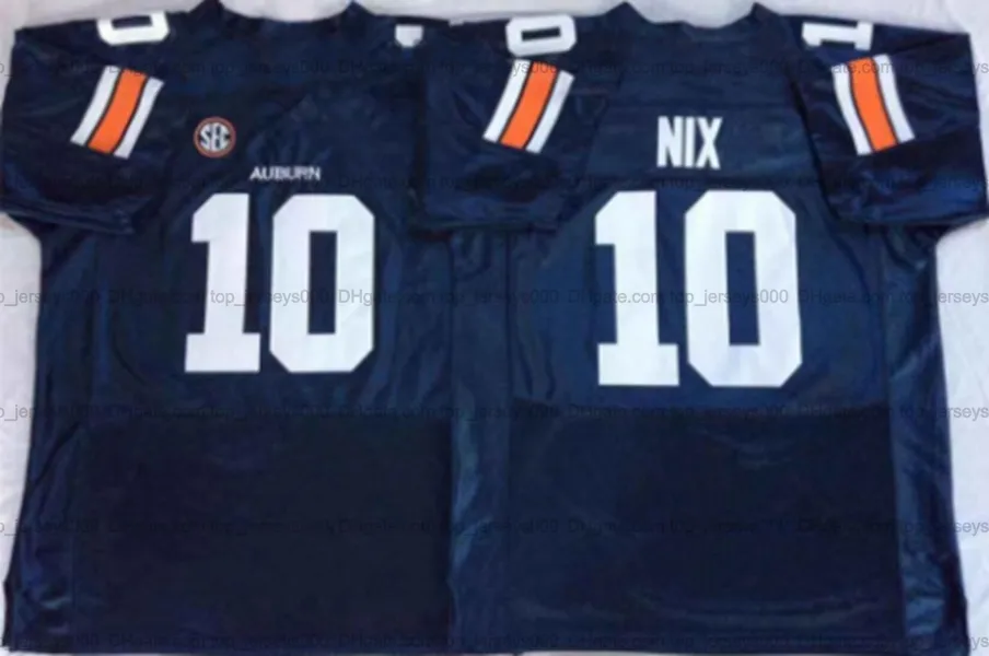 College Football Jersey 2 Cam Newton 34 Bo Jackson 10 Nix 8 Jarrett Stidham Sttiched White Blue Top Quality Jerseys Size S XXXL