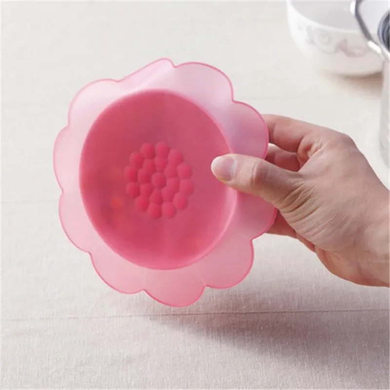 뉴질랜드 실리콘 커버 유니버셜 실리콘 뚜껑 매트 조리기구 그릇 냄비 재사용 가능한 스트레치 뚜껑 부엌 액세서리 EWF7680