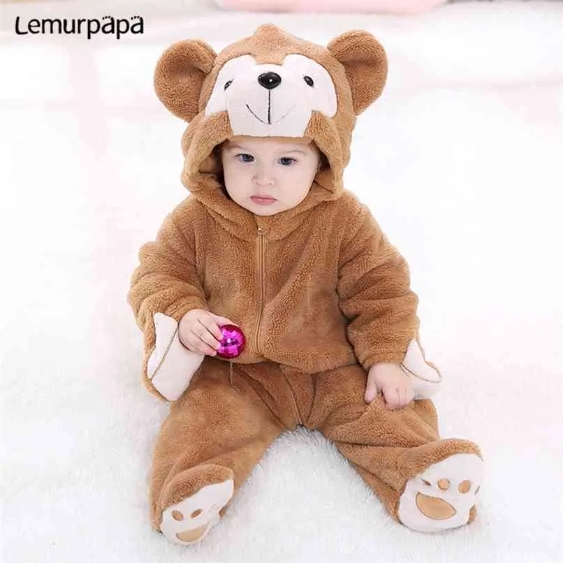 Save Big on Bulk Childrens Bear Onesie Baby Boy Girl Clothes Romper Onesie  Newborn Cartoon Bear Costume Funny Rompers Flannel Warm Winter Infant