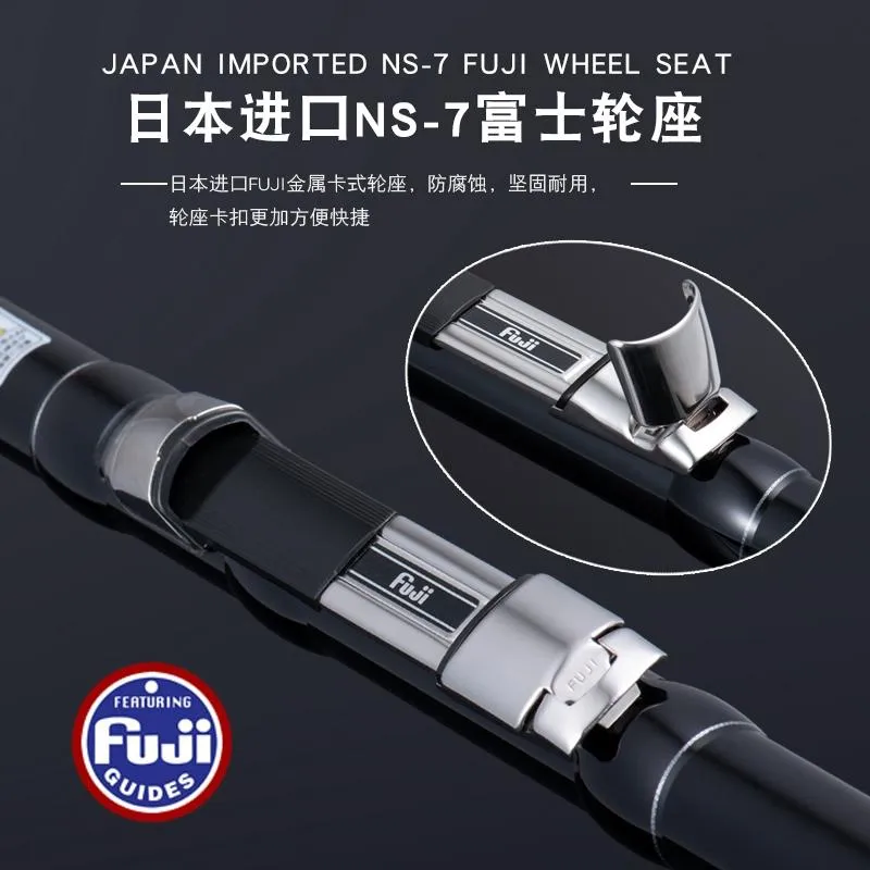 Lurekiller SURF GAZER Japan Quality Full Fuji Surf Casting Rod 4.2M 46T  High Carbon 3 Sections BX Rod Rods From Hongdiaolan, $186.25