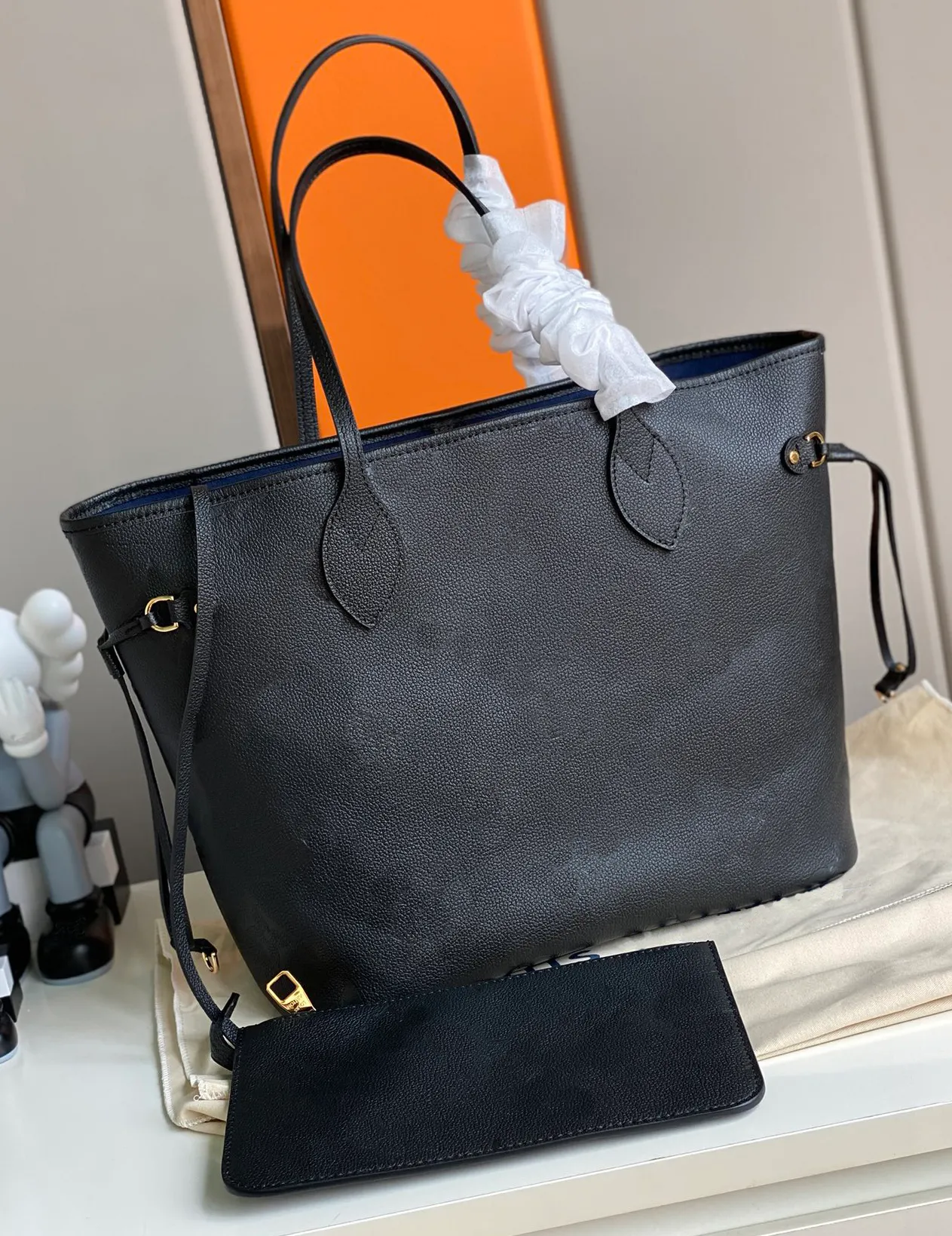 Make-uptassen Etuis AAAAA echt lederen Totes DAMES DAMES luxe ontwerpers tassen mode Handtassen messenger crossbody schoudertas Portemonnee dame clutch