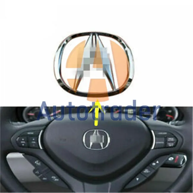 78531acura emblema do volante para acura emblema do volante tl tlx rl ilx mdx rdx cl csx rsx zdx tsx nsx