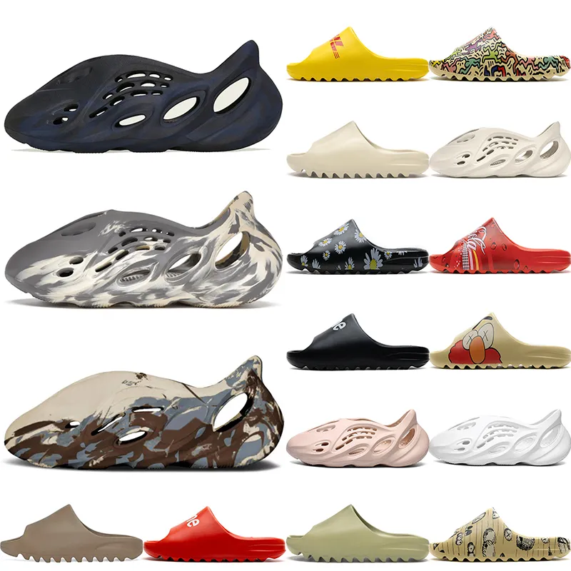2021 Top Fashion Yeezys Kanye West Yeezy Slides Designer Slipper Women Mens  Slippers Foam Runner EVA Cream Resin Desert Sand Earth Brown Graffiti  Trainers Sneakers From Bestsellerx, $43.58 | DHgate.Com