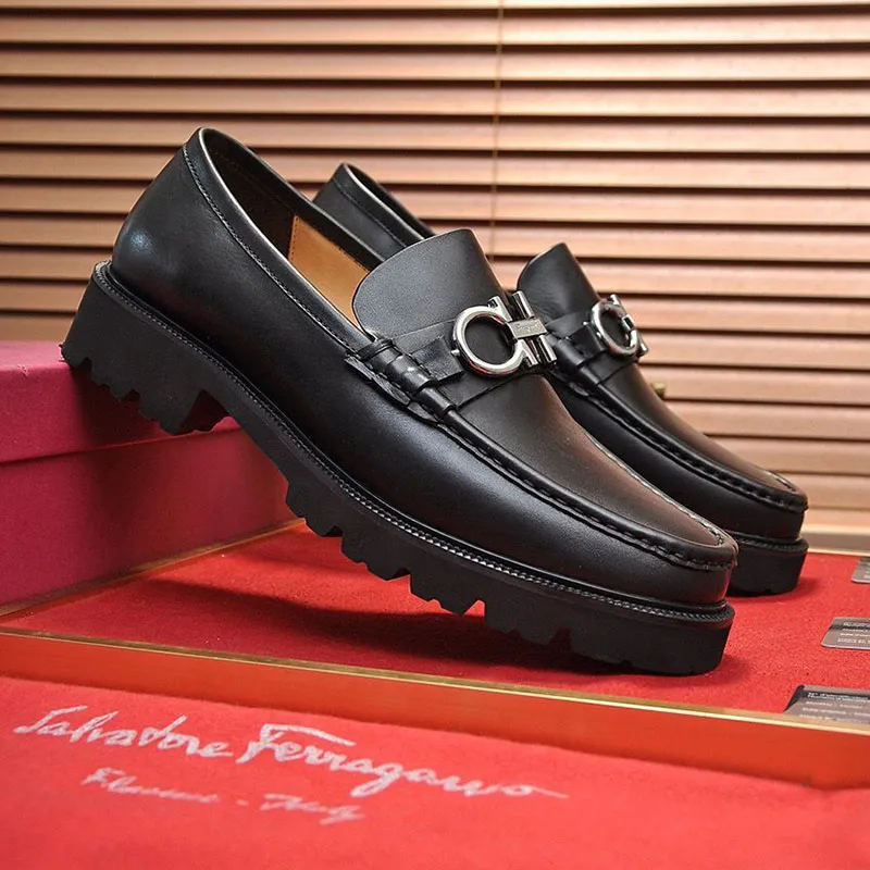Mens Black Genuine Leather Pointed Toe Kmart Mens Dress Shoes High