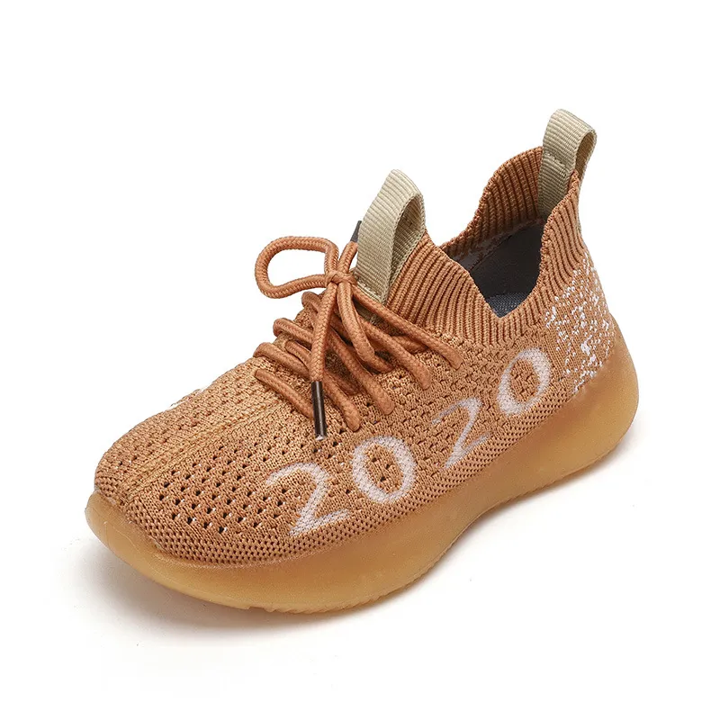 zapatos amarillos para niños verano casual niños deportes malla transpirable niñas solo