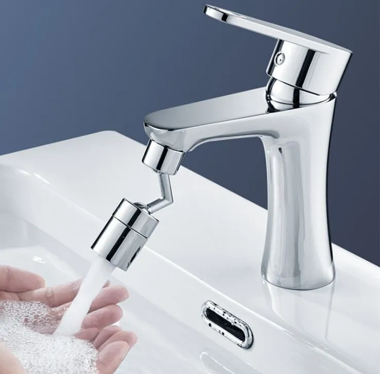 720 Grad Universal Spritzfilter Wasserhahn Sprühkopf Waschbecken Extender Adapter Küchenhahn Wasserspardüse Sprühgerät