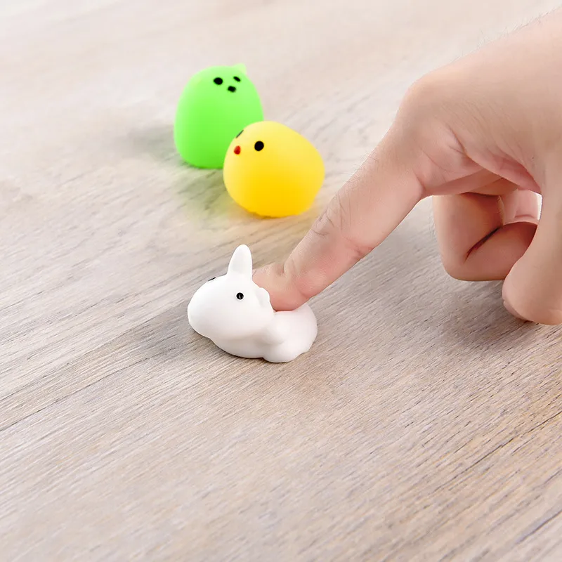 3 Stück Katzen Anti Stress Bälle - Niedliche Squishy Katzen Spielzeug