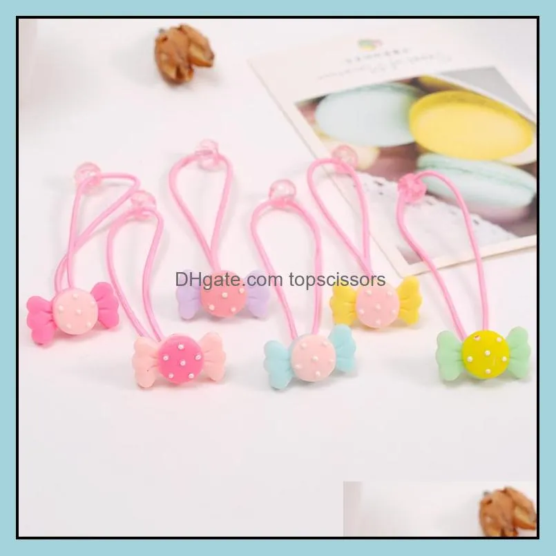 Han edition children hair little candy children L302 hair rope rope clip hairpin girls baby accessories