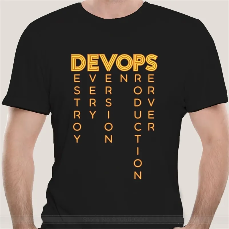 DEVOPS-la vraie définition de DEVOPS t-shirt devops ordinateur nerd geek programmeur drôle sarcastique cool mignon programmation 220224