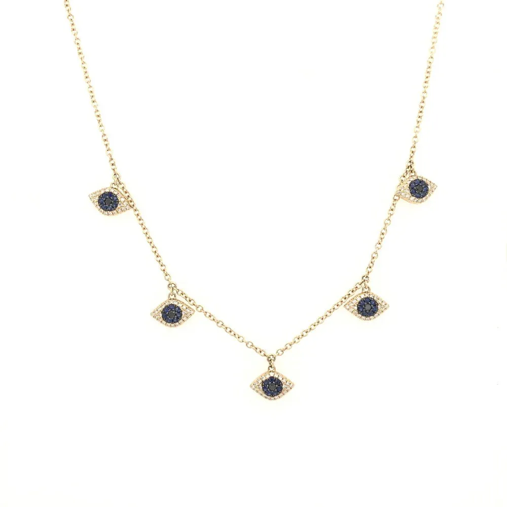 Haut de la qualité bleu turc turc pendentif oeil pendentif collier de charmes pour femmes bijoux heureux amulette accessoires cadeau 2021