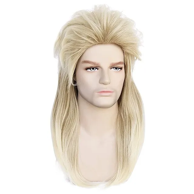 Long Curly Synthetic Cosplay 70s Wig Blonde Simulation Aliexpress Human Wigss Hairpieces For Both Men And Women C951 From Esmart technology 11.21 DHgate.Com