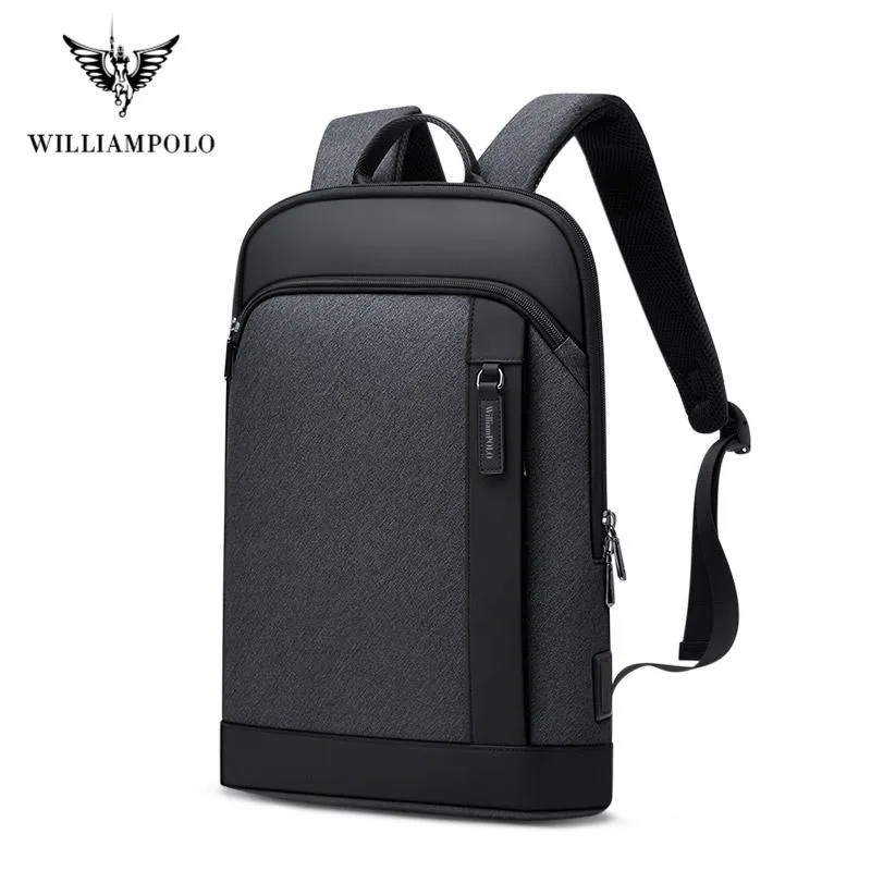 Mens slim laptop backpack hotsell