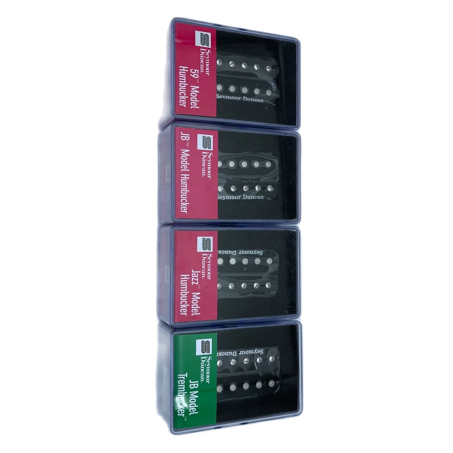 Mise à niveau des micros Seymour Duncan Alnico Hot Rodded Humbucker noir JAZZ et SH4 JB modèle 4C guitare en stock