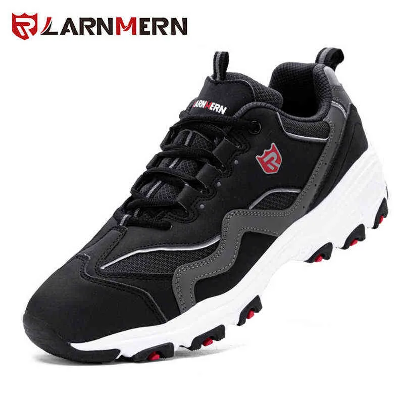 LARNMERN Zapatos de Seguridad Hombre Mujer,Zapatillas de Seguridad Anti-Deslizante Punta de Acero Ultraligero Transpirables L91169,.
