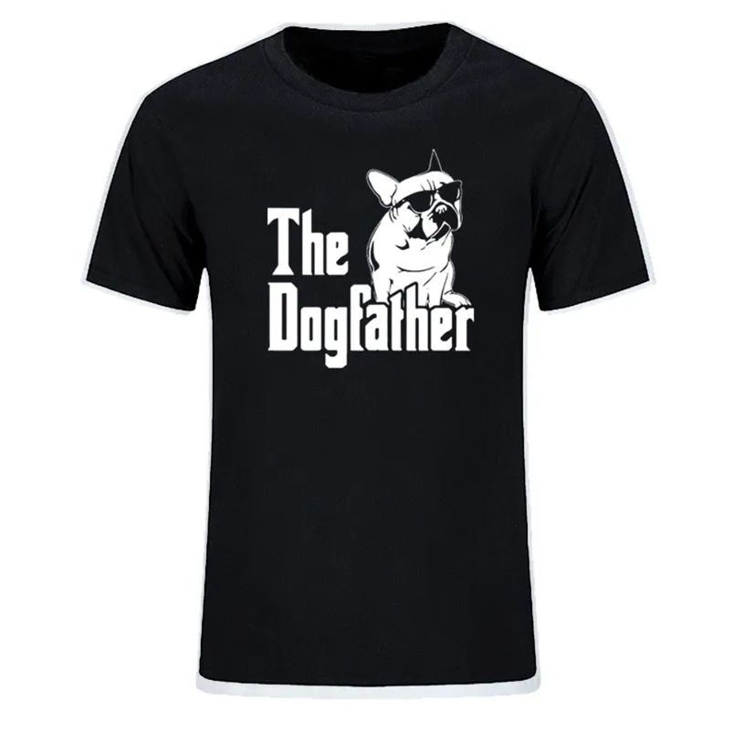 Silk Road Tees The Dogfather T-Shirt - Funny Pet Lover Gift, Men's Black Tee (XXXXX-Large) - View #4