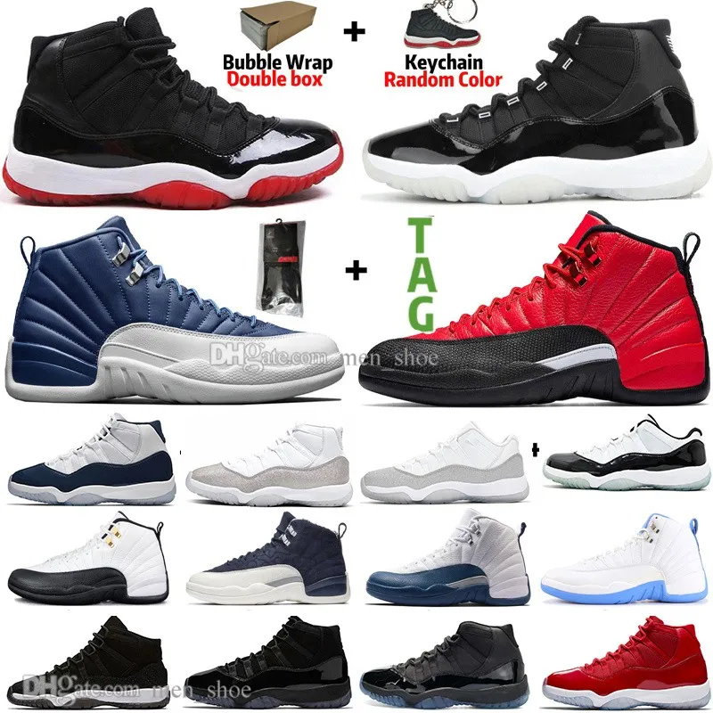 11 11s 25 ° anniversario Bred Bred Concord 45 Spazio Jam Men Scarpe da basket 12 12 anni Indigo Game Royal Reverse Influenza Influenza Game Mens Donne Sneakers sportive