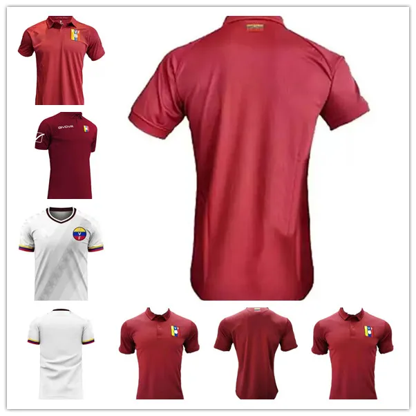 2021 2022 Venezuela Home Red Soccer Jerseys 21 22 Venezuelan Men Away