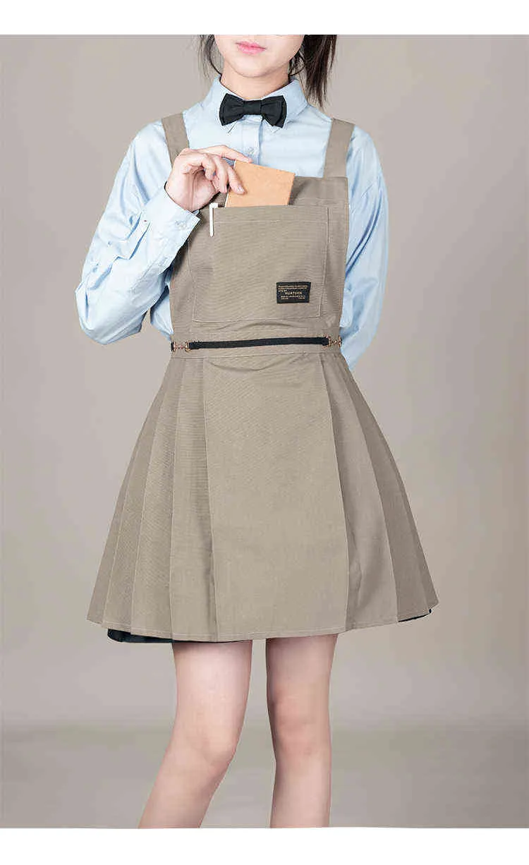 Florist Apron Cross Back Cotton Canvas Pinafore Dress... From Mu007, $16.4  | DHgate.Com