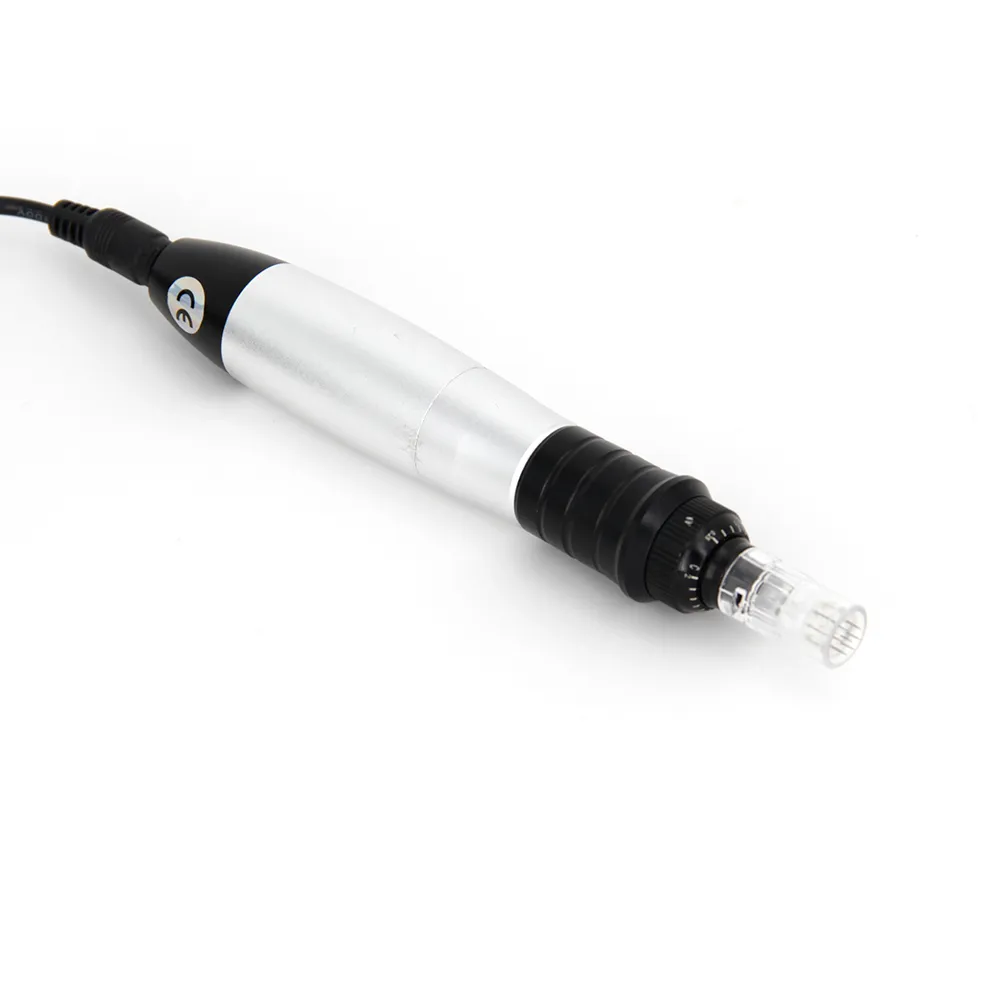 Dermapen sans fil Microneedle stylo mésothérapie Machine pour soins de la peau à domicile avec 50pcs 12 aiguilles cartouche de remplacement livraison gratuite