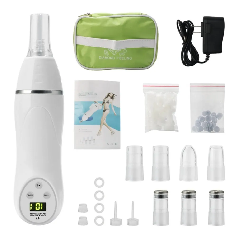 Suction blackhead removal power peel microdermabrasion machine