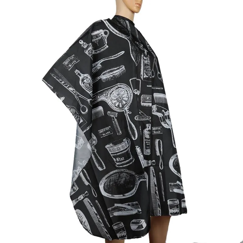 Adult Salon Barbers Hairdressing Capes Cloth Printing Hair Cutting Cape Gown Clothes Fashion Barber Hair Apron