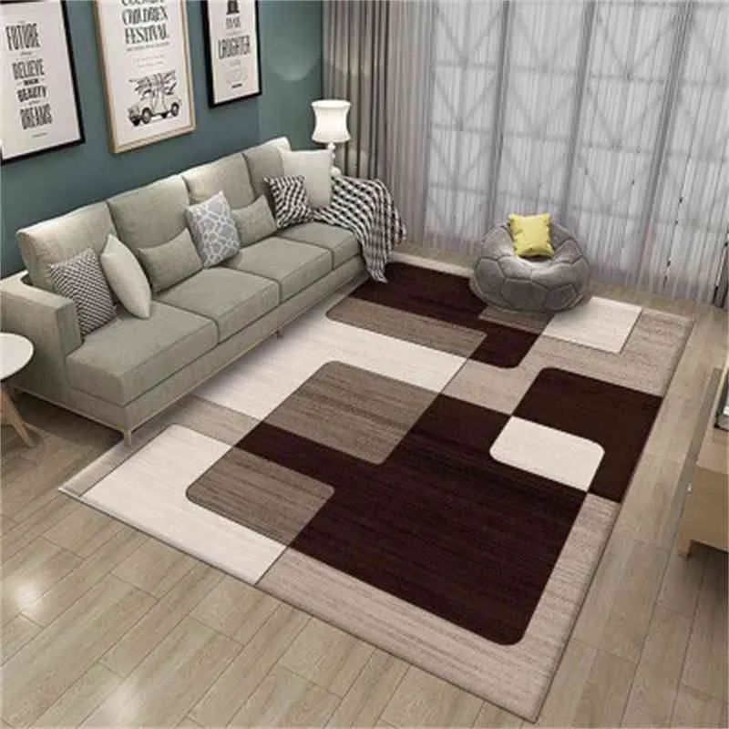 Nordic Geometric Retro Stripe Printing Living Room Bedroom Non Slip Floor  Bathroom Decorative Carpet From Chinasmoke, $24.13