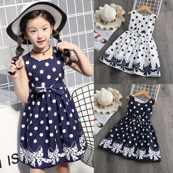 Summer Girls Dress Party Vestidos Bambini Causal Wear Abbigliamento Adolescenti Abito da principessa per ragazze Vestiti per bambini Taglia 8 10 12 anni Q0716