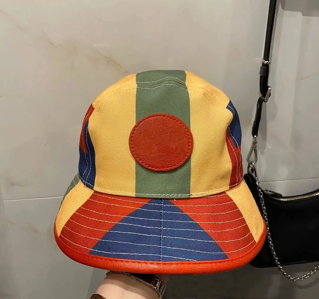 Splicing Color Fashion Caps and Baseball for Unisex Leisure Sports Sunshade Hats High Quality Products Supply