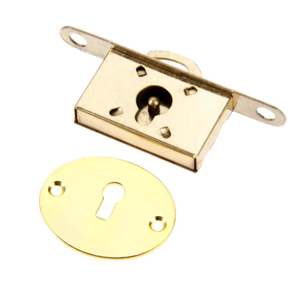 SPARE KEY FOR Wardrobe Cabinet Door Cupboard Lock Gold Home 2 Piece £3.99 - UK