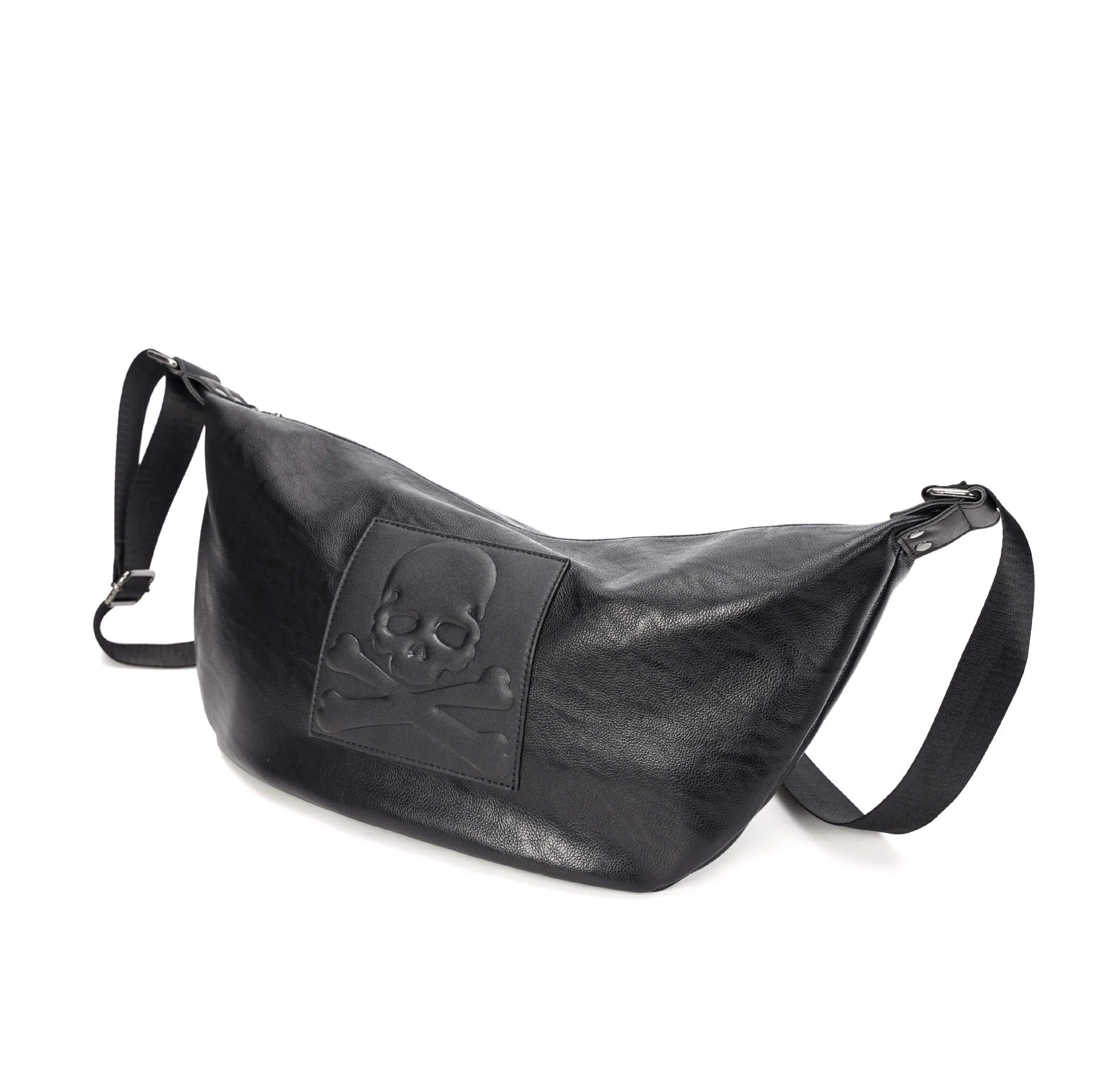 Fanny Packs Waist Pack Bag med dragkedja Fickor Justerbart bälte PU Läder för män Kvinnor Mode Travel Pouch