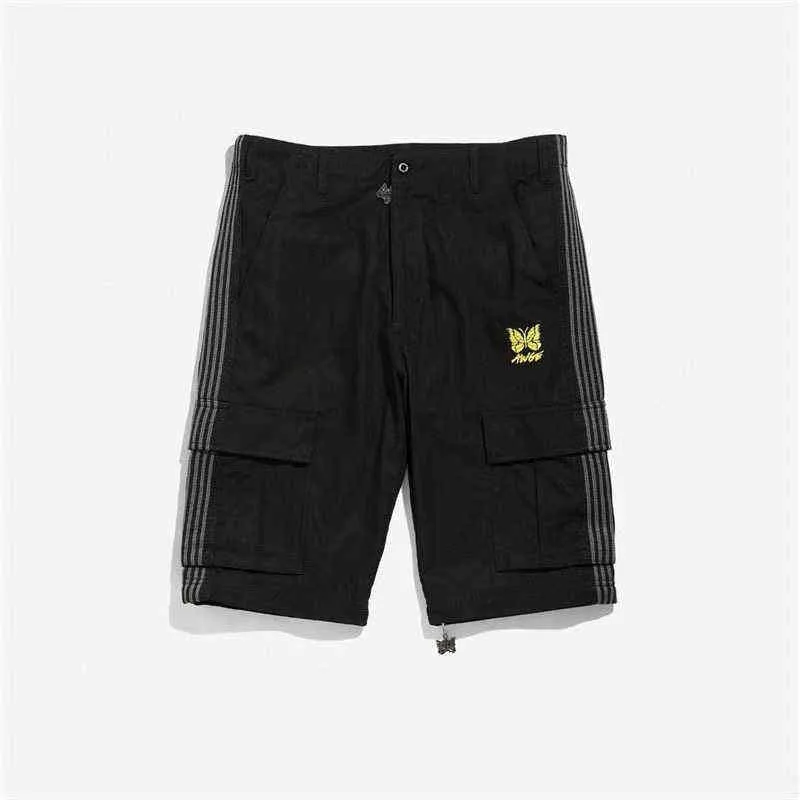 High Quality Black AWGE Needles Cargo Pants Men 1:1 Girls Dont Cry