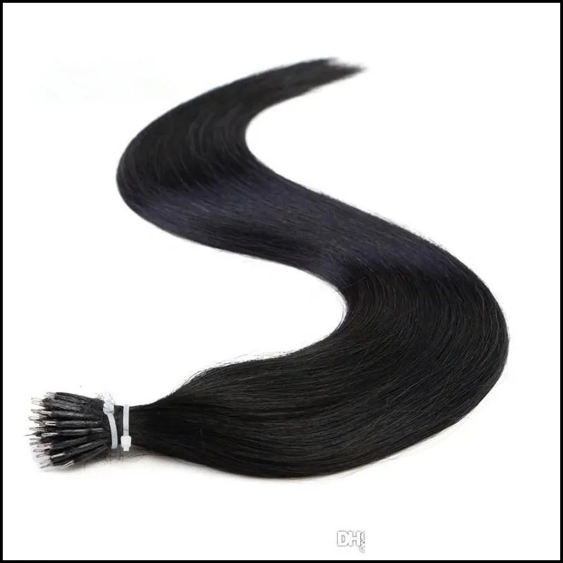 10A--Best Quality 100% Human Hair Nano Ring hair extension, 1g per strand&100s per Lot, free DHL